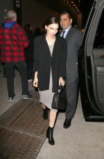 ROONEY MARA Leaves Robin Williams Center in New York 11/29/2022