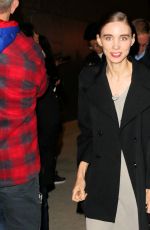 ROONEY MARA Leaves Robin Williams Center in New York 11/29/2022