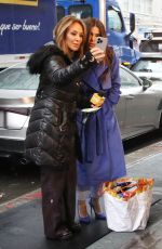 ROSANNA SCOTTO and ROSELYN SANCHEZ on the Set of Good Day New York in New York 12/16/2022