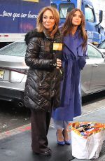 ROSANNA SCOTTO and ROSELYN SANCHEZ on the Set of Good Day New York in New York 12/16/2022