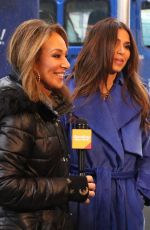 ROSANNA SCOTTO and ROSELYN SANCHEZ on the Set of Good Day New York in New York 12/16/2022