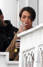 RUBY ROSE on the Set of Dirty Angels in Thessaloniki 12/05/2022