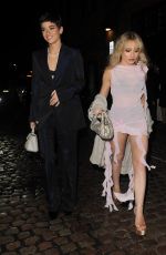 SABRINA CARPENTER Leaves Fashion Awards Afterparty in London 12/05/2022
