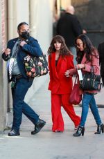 SABRINA IMPACCIATORE Arrives at Jimmy Kimmel Live 12/14/2022