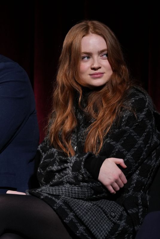 SADIE SINK at Academy of Motion Picture Arts and Sciences New York Screening of The Whale 12/01/2022
