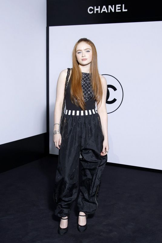 SADIE SINK at Le Grand Numero De Chanel Fragance Show in Paris 12/13/2022