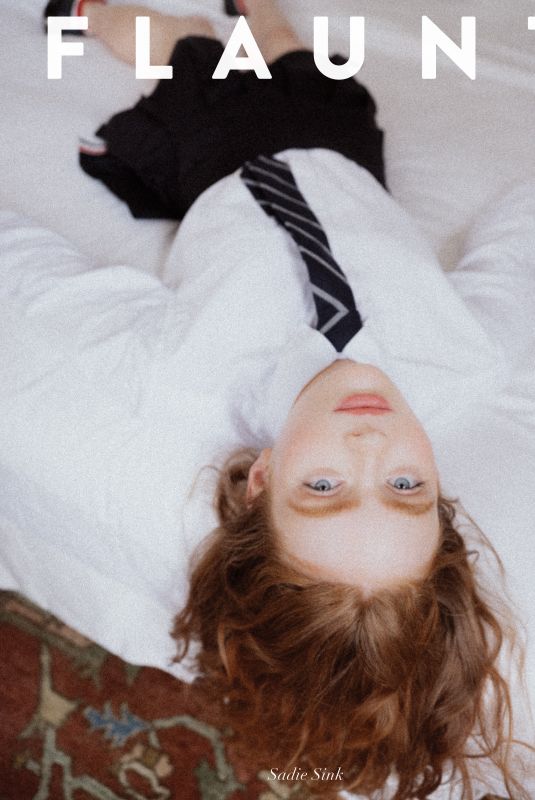 SADIE SINK for Flaunt Magazine, December 2022