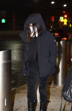 SALM AHAYEK Arrives at JFK Airport in New York 12/11/2022
