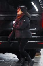 SALM AHAYEK Arrives at JFK Airport in New York 12/11/2022
