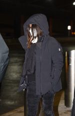 SALM AHAYEK Arrives at JFK Airport in New York 12/11/2022