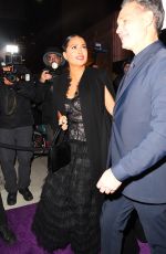 SALMA HAYEK Arrives at Hard Rock Hotel in New York 12/12/2022