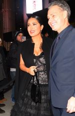 SALMA HAYEK Arrives at Hard Rock Hotel in New York 12/12/2022