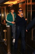 SALMA HAYEK Arrives at Jimmy Fallon Show in New York 12/14/2022