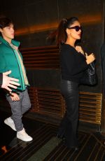 SALMA HAYEK Arrives at Jimmy Fallon Show in New York 12/14/2022