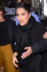 SALMA HAYEK Arrives at Today Show in New York 12/13/2022