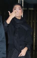SALMA HAYEK Arrives at Today Show in New York 12/13/2022