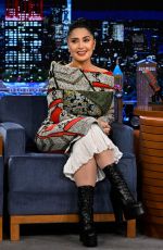 SALMA HAYEK at Tonight Show Starring Jimmy Fallon in New York 12/14/2022