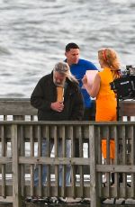 SCARLETT JOHANSSON on the Set of Project Artemis on Tybee Island 12/03/2022