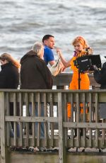 SCARLETT JOHANSSON on the Set of Project Artemis on Tybee Island 12/03/2022