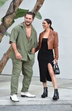 SCHEANA SHAY and Brock Davies Out on Beverly Blvd. in Beverly Hills 12/06/2022