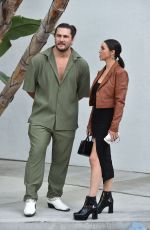 SCHEANA SHAY and Brock Davies Out on Beverly Blvd. in Beverly Hills 12/06/2022