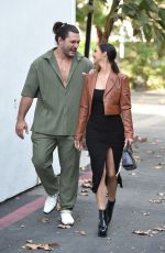 SCHEANA SHAY and Brock Davies Out on Beverly Blvd. in Beverly Hills 12/06/2022