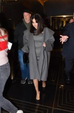 SELENA GOMEZ Arrives at NBC Studios in New York 12/05/2022