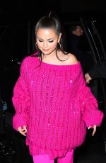 SELENA GOMEZ Arrives at SNL Afterparty in New York 12/10/2022