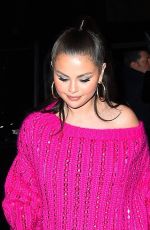 SELENA GOMEZ Arrives at SNL Afterparty in New York 12/10/2022