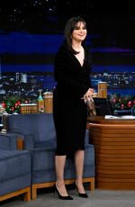 SELENA GOMEZ at Tonight Show Starring Jimmy Fallon 12/05/2022