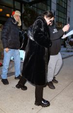 SELENA GOMEZ Leaves Her Hotel in New York 12/13/2022