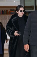 SELENA GOMEZ Leaves Her Hotel in New York 12/13/2022