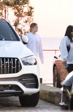 SELENA GOMEZ Out for Dinner with Friends at Nobu in Los Angeles 12/04/2022