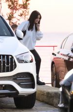 SELENA GOMEZ Out for Dinner with Friends at Nobu in Los Angeles 12/04/2022