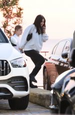 SELENA GOMEZ Out for Dinner with Friends at Nobu in Los Angeles 12/04/2022