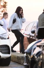 SELENA GOMEZ Out for Dinner with Friends at Nobu in Los Angeles 12/04/2022