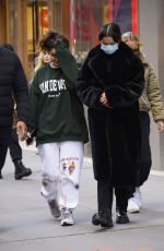 SELENA GOMEZ Out Shopping in New York 12/13/2022