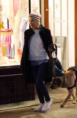 SELMA BLAIR Leaves Alfred Coffee with Her Service Dog Scout 12/29/2022