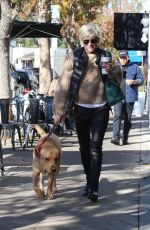 SELMA BLAIR Meets Up with Sasha Farber for Coffee in Los Angeles 12/08/2022