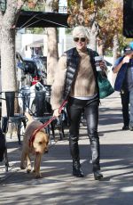 SELMA BLAIR Meets Up with Sasha Farber for Coffee in Los Angeles 12/08/2022