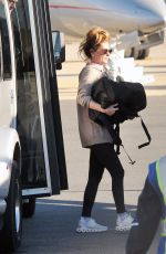 SHANIA TWAIN at a Private Jet Ride Out of Washington D.C. 12/01/2022