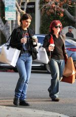 SHARON and AIMEE OSBOURNE Out Shopping on Melrose Place in Los Angeles 12/29/2022