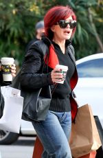SHARON and AIMEE OSBOURNE Out Shopping on Melrose Place in Los Angeles 12/29/2022