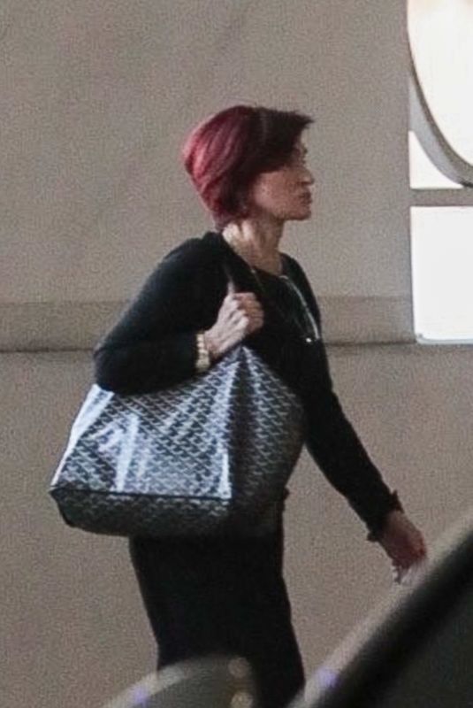 SHARON OSBOURNE Out and About in Beverly Hills 12/24/2022