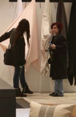 SHARON STONE Out Shopping at James Perse in Beverly Hills 12/19/2022