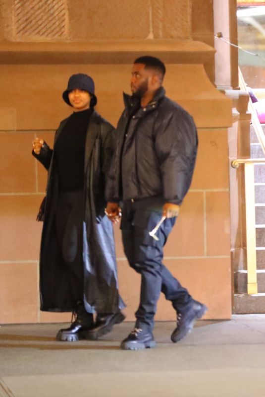 SHAWNTYA JOSEPH and Diddy Out in New York 12/13/2022