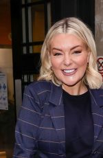 SHERIDAN SMITH Leaves Zoe Ball Breakfast Show in London 12/09/2022