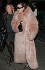 SOFIA CARSON Arrives at Her Hotel in Paris 12/05/2022