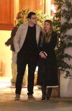 SOFIA RICHIE and Elliot Grainge Leaves Sunset Tower Hotel in West Hollywood 12/23/2022