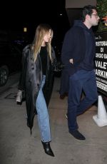 SOFIA RICHIE and Elliot Grainge Out for Dinner Date at Giorgio Baldi in Santa Monica 12/14/2022